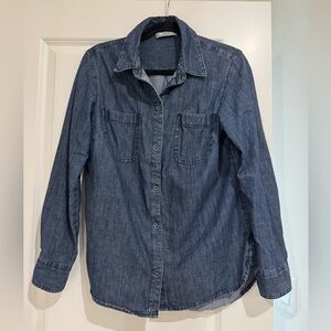 Lee Riders Classic cotton Blue Denim button down shirt